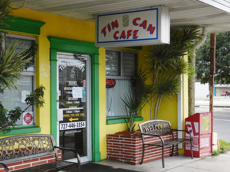 Tin Can Cafe exterior